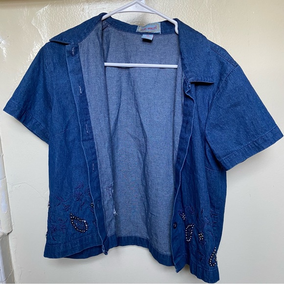 Button down vintage top - Picture 3 of 5